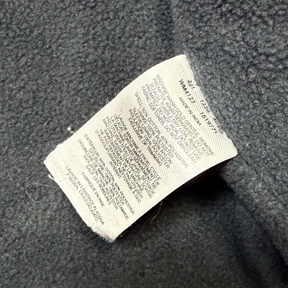 Columbia Fleece Lined Work Jacket Mens XXL 2XL Gray Canvas Chore Barn Coat - Picture 4 of 10